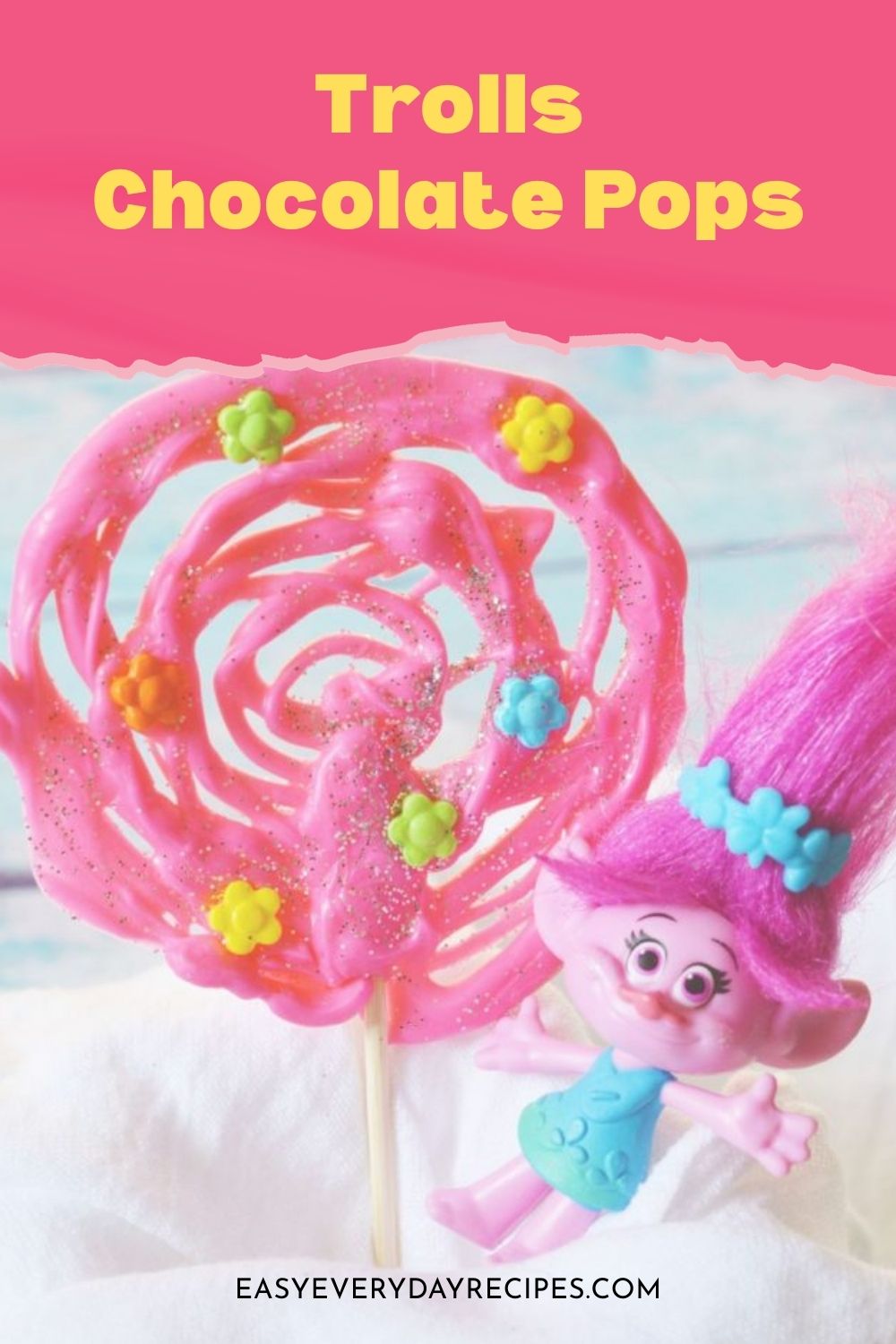 Trolls Chocolate Pops 10 Trolls Chocolate Pops pin 2