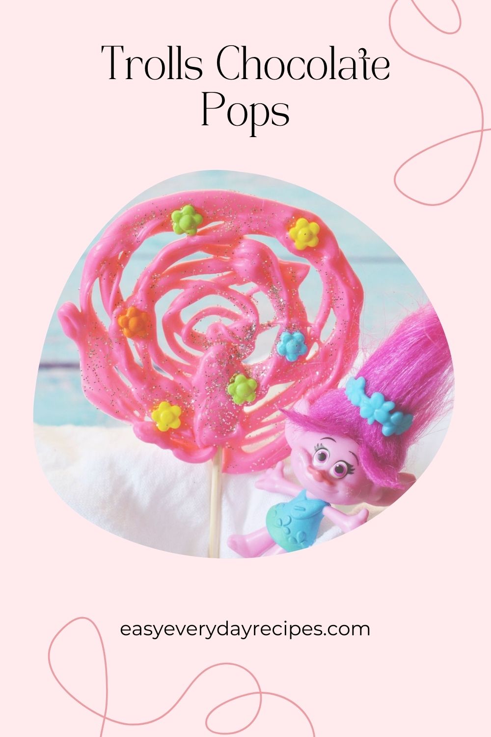 Trolls Chocolate Pops 8 Trolls Chocolate Pops pin