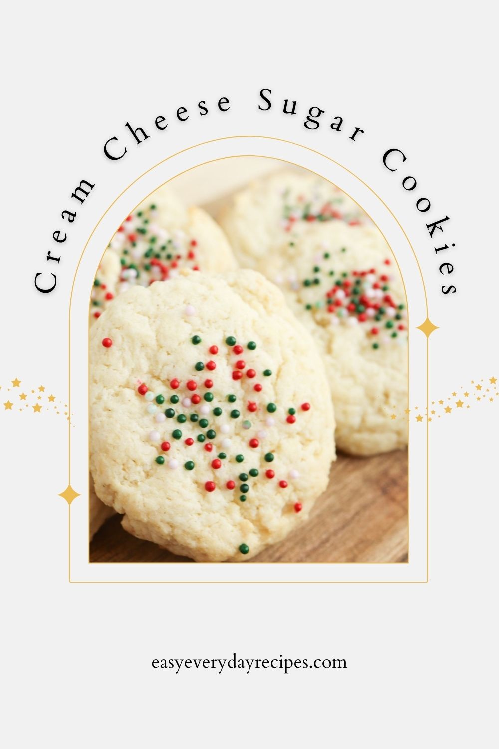 Cream Cheese Sugar Cookies 16 Cream Cheese Sugar Cookies pin 1