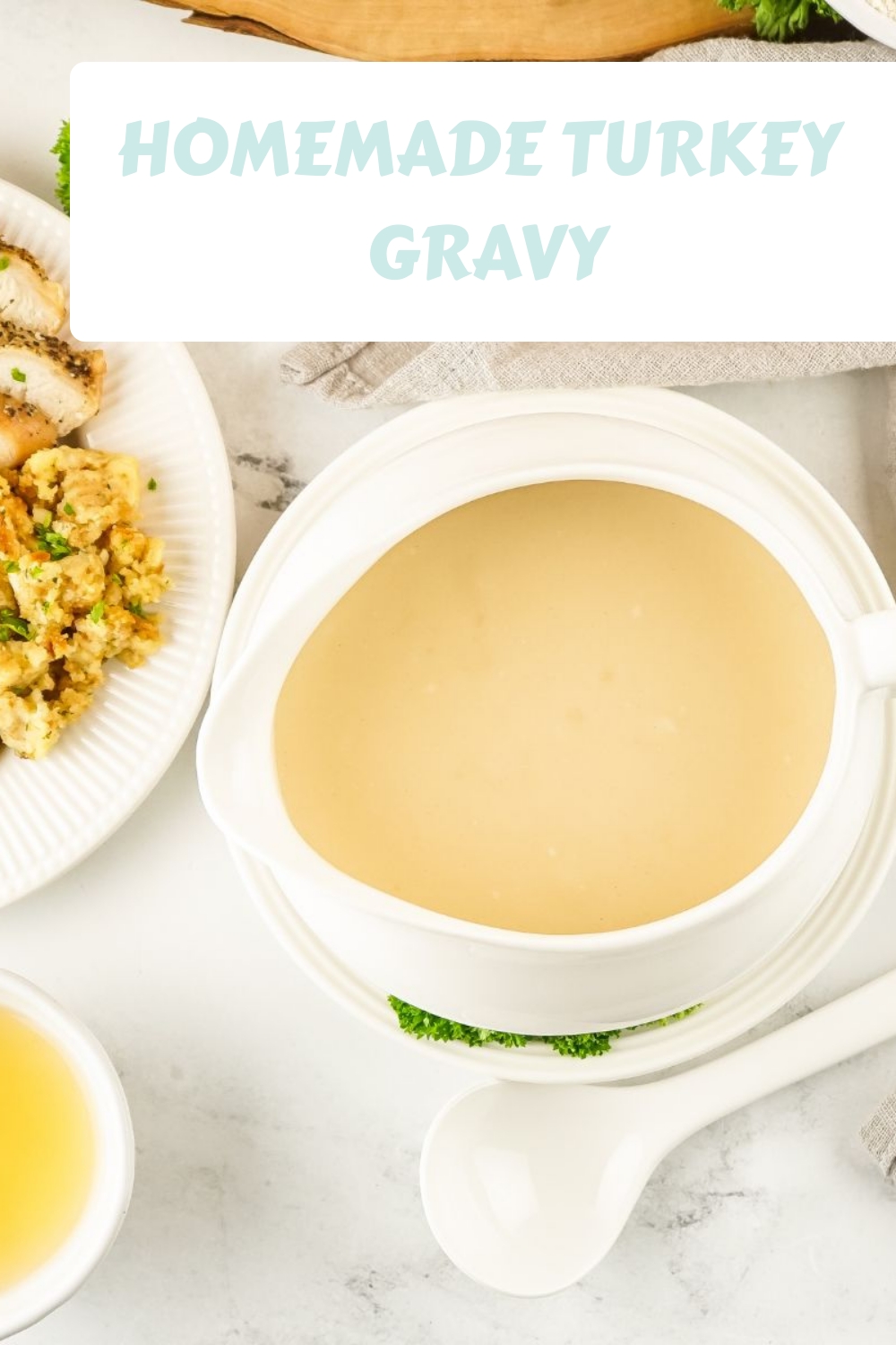 Before Thanksgiving Week, Make Room in Your Freezer for These 8 Foods 1 Delicious homemade turkey gravy.