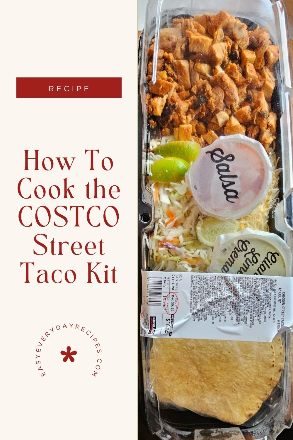 How To Cook the COSTCO Street Taco Kit 22 How To Cook the COSTCO Street Taco Kit pin 2