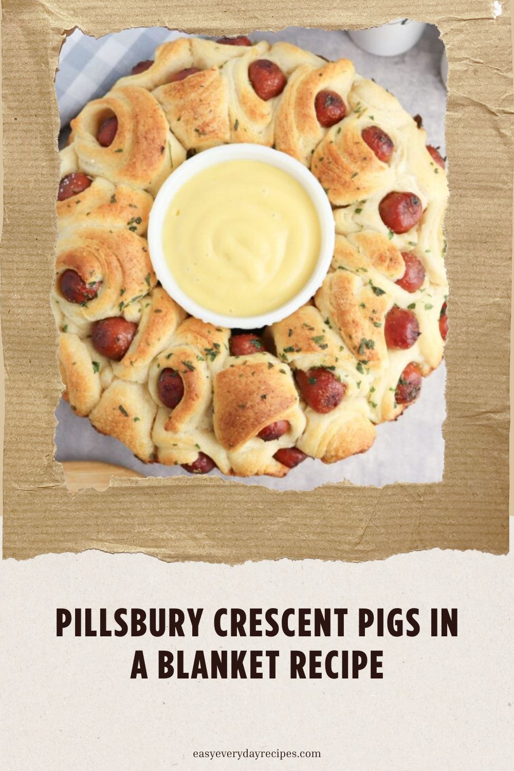 Pillsbury Crescent Pigs in a Blanket Recipe 16 Pillsbury Crescent Pigs in a Blanket Recipe pin 1