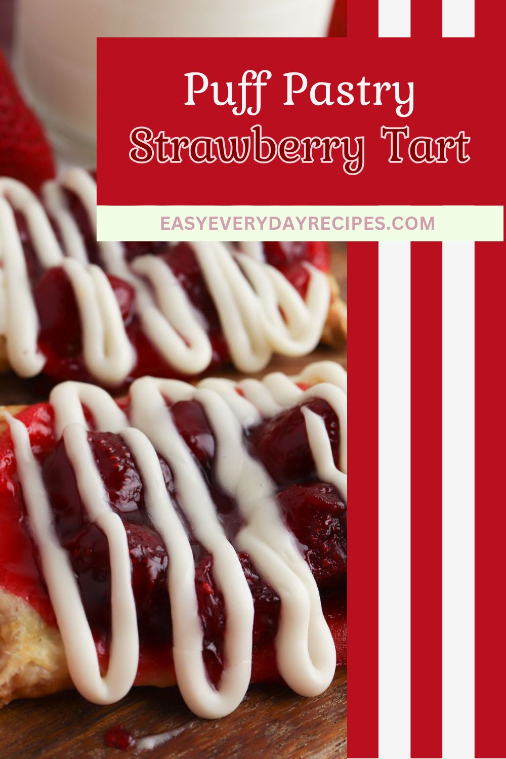 Puff Pastry Strawberry Tart 16 Puff Pastry Strawberry Tart pin 1