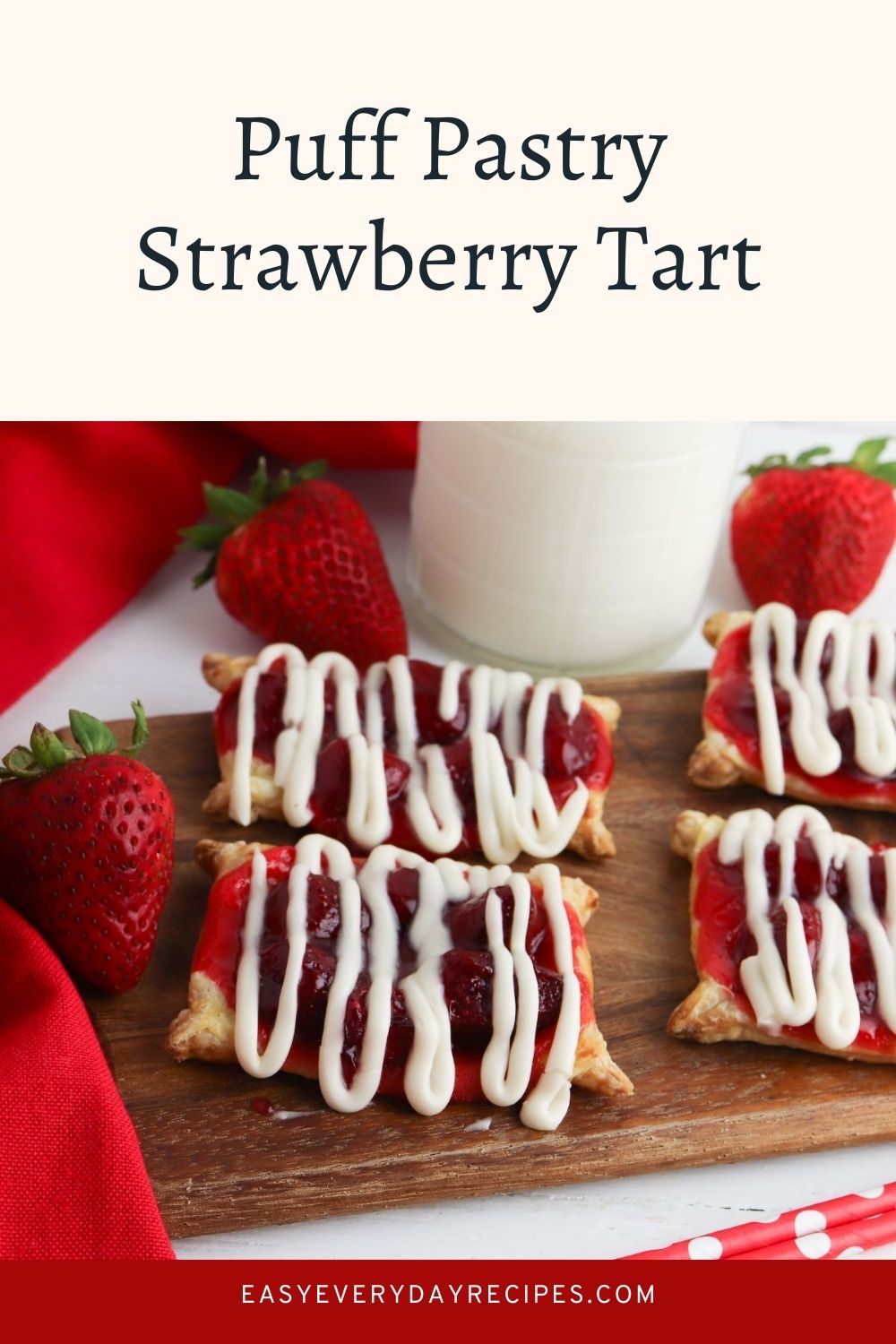 Puff Pastry Strawberry Tart 17 Puff Pastry Strawberry Tart pin 2