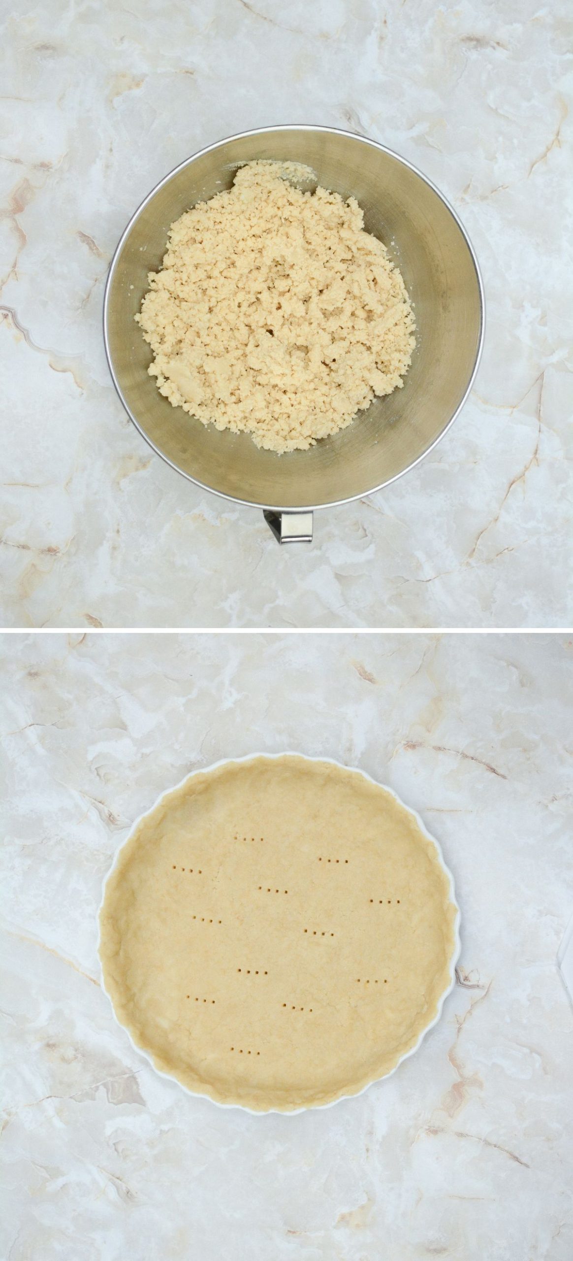 How to make a pie crust.