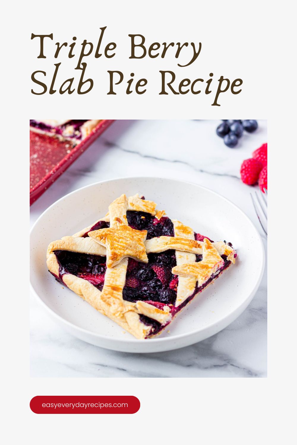 Triple Berry Slab Pie Recipe 14 Triple Berry Slab Pie Recipe pin 1