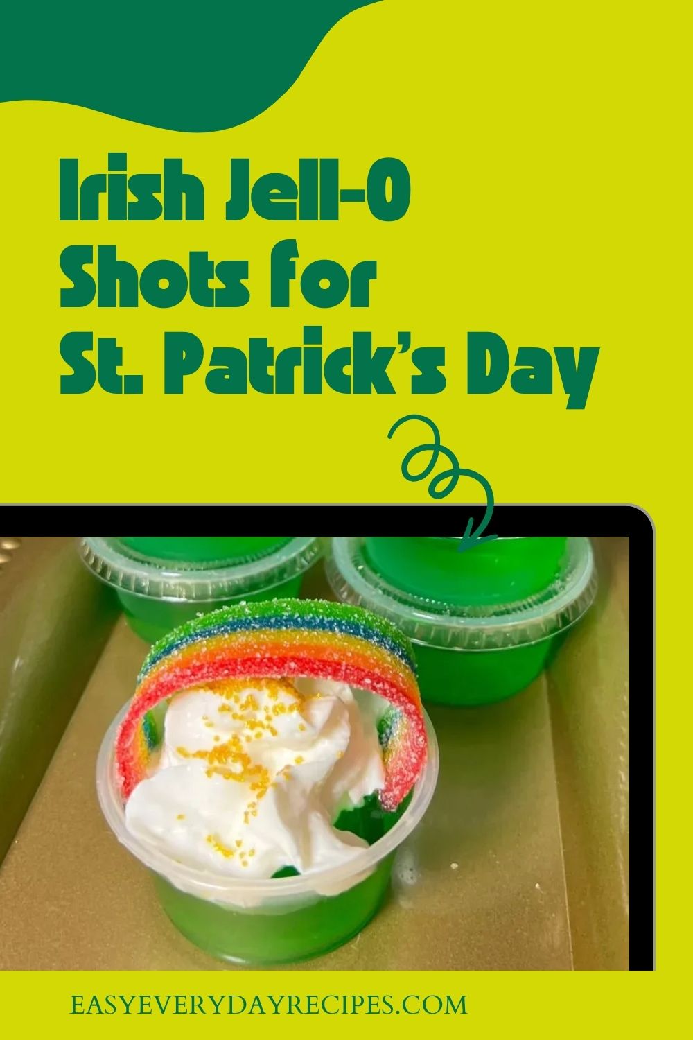 Irish Jell-O Shots for St. Patrick's Day 14 Irish Jell O Shots for St. Patricks Day pin