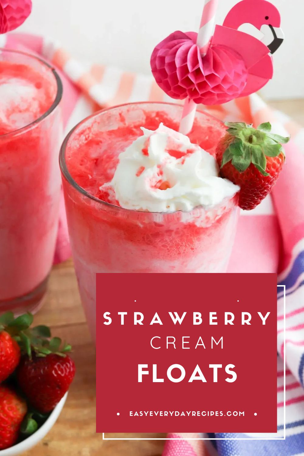 Strawberry Cream Floats 12 Strawberry Cream Floats pin 2