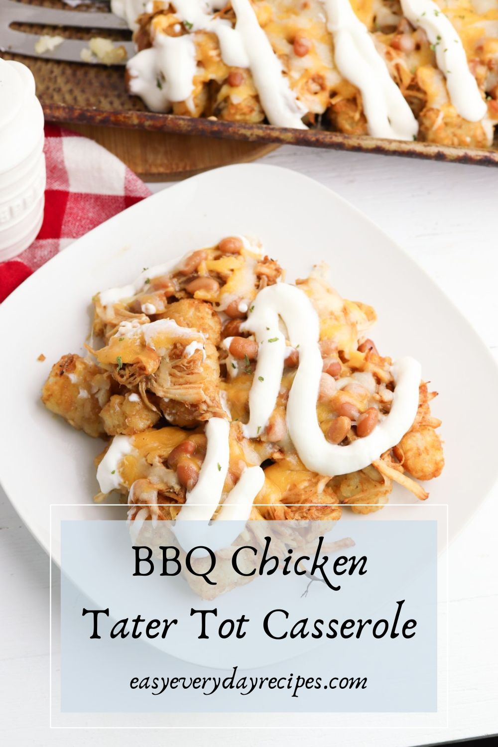 BBQ Chicken Tater Tot Casserole 15 BBQ Chicken Tater Tot Casserole pin