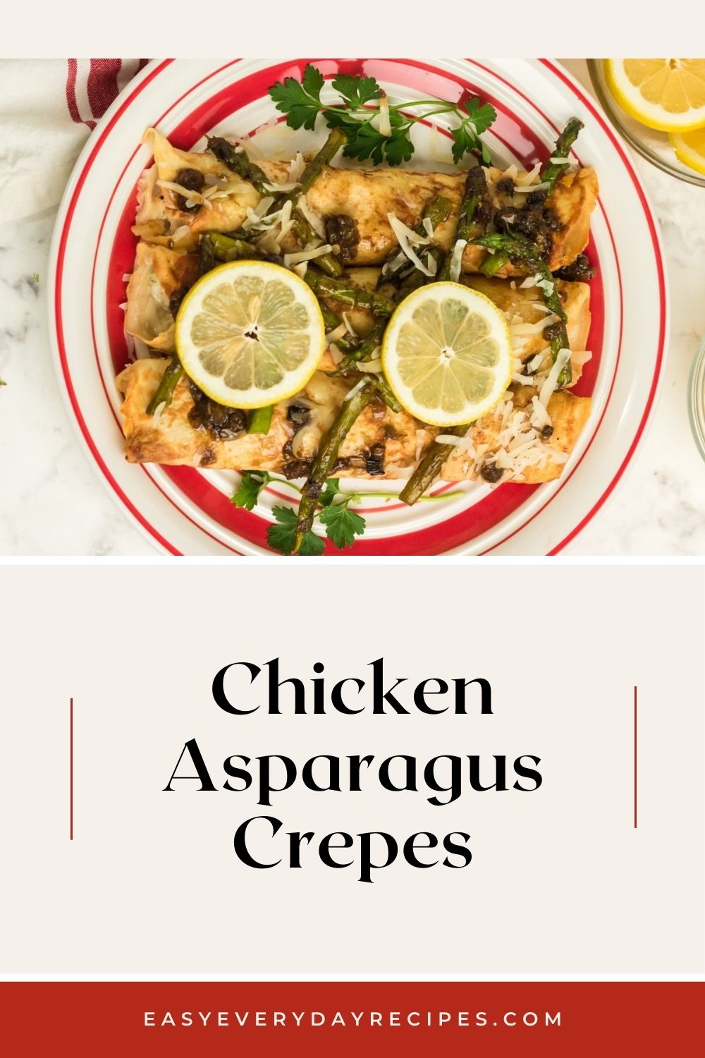 Chicken Asparagus Crepes Recipe 16 Chicken Asparagus Crepes pin
