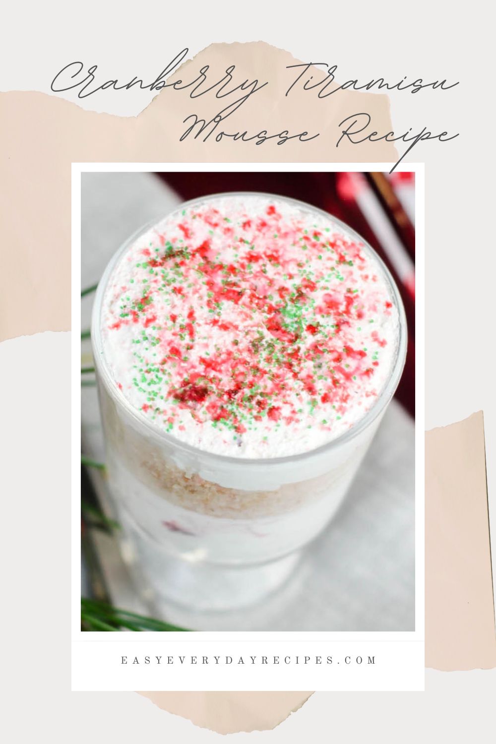 Cranberry Tiramisu Mousse Recipe 7 Cranberry Tiramisu Mousse Recipe pin