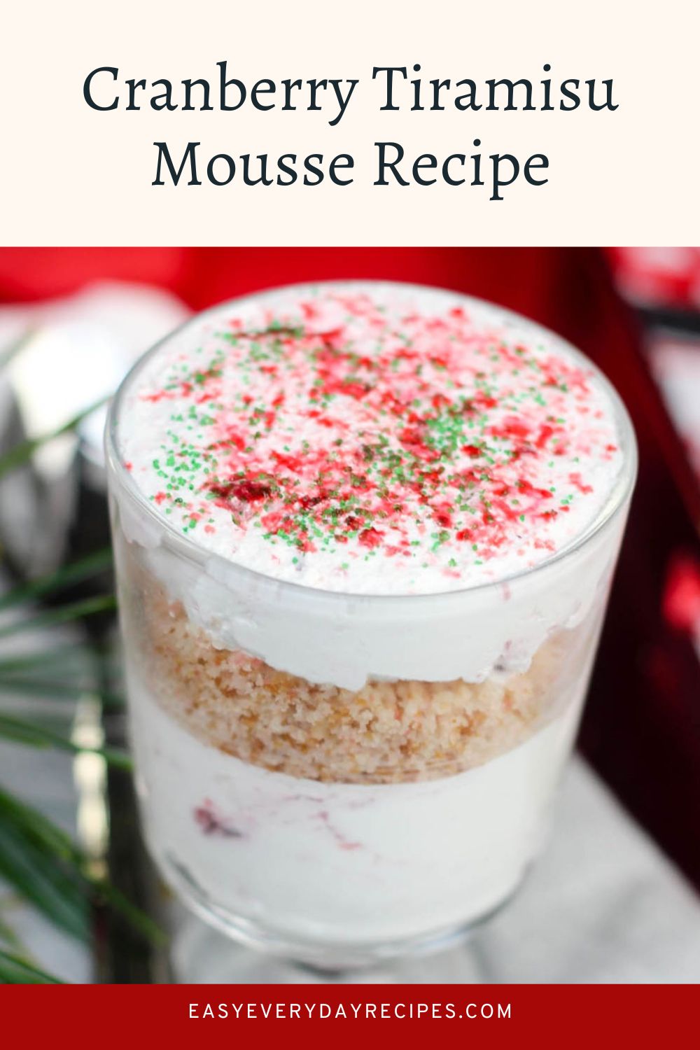 Cranberry Tiramisu Mousse Recipe 8 Cranberry Tiramisu Mousse Recipe pin 1