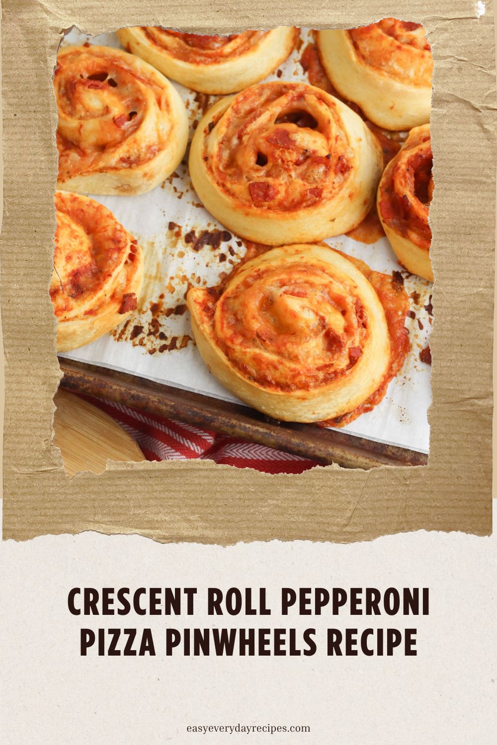 Crescent Roll Pepperoni Pizza Pinwheels Recipe 10 Crescent Roll Pepperoni Pizza Pinwheels Recipe pin 1