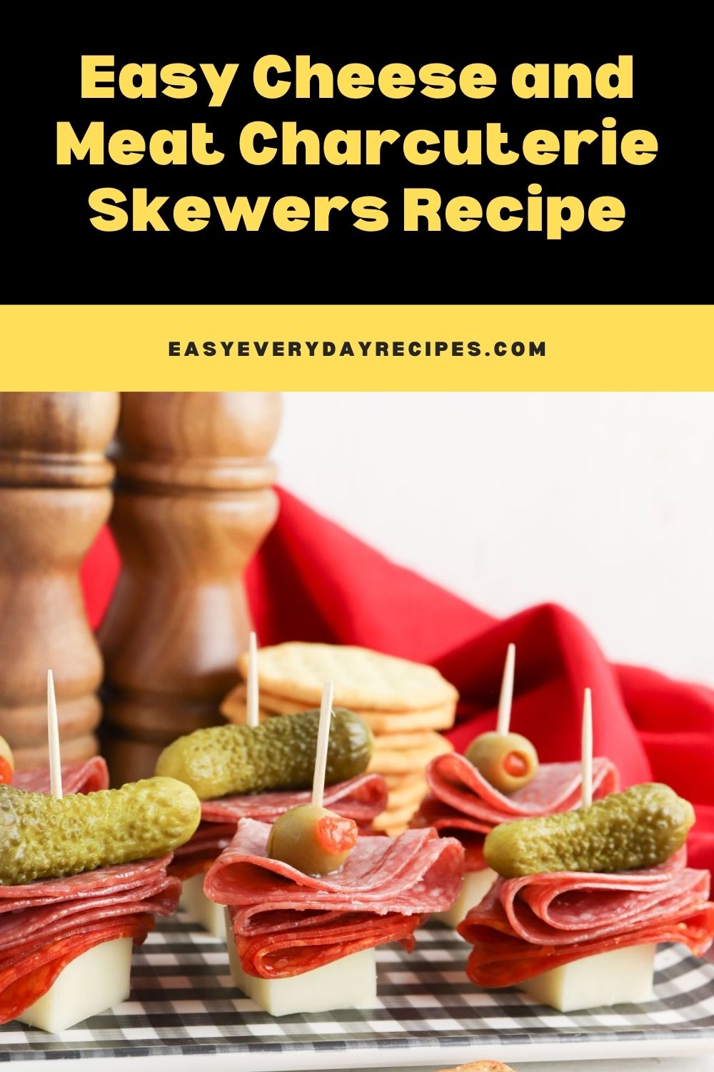 Easy Cheese and Meat Charcuterie Skewers Recipe 17 Easy Cheese and Meat Charcuterie Skewers Recipe pin 2