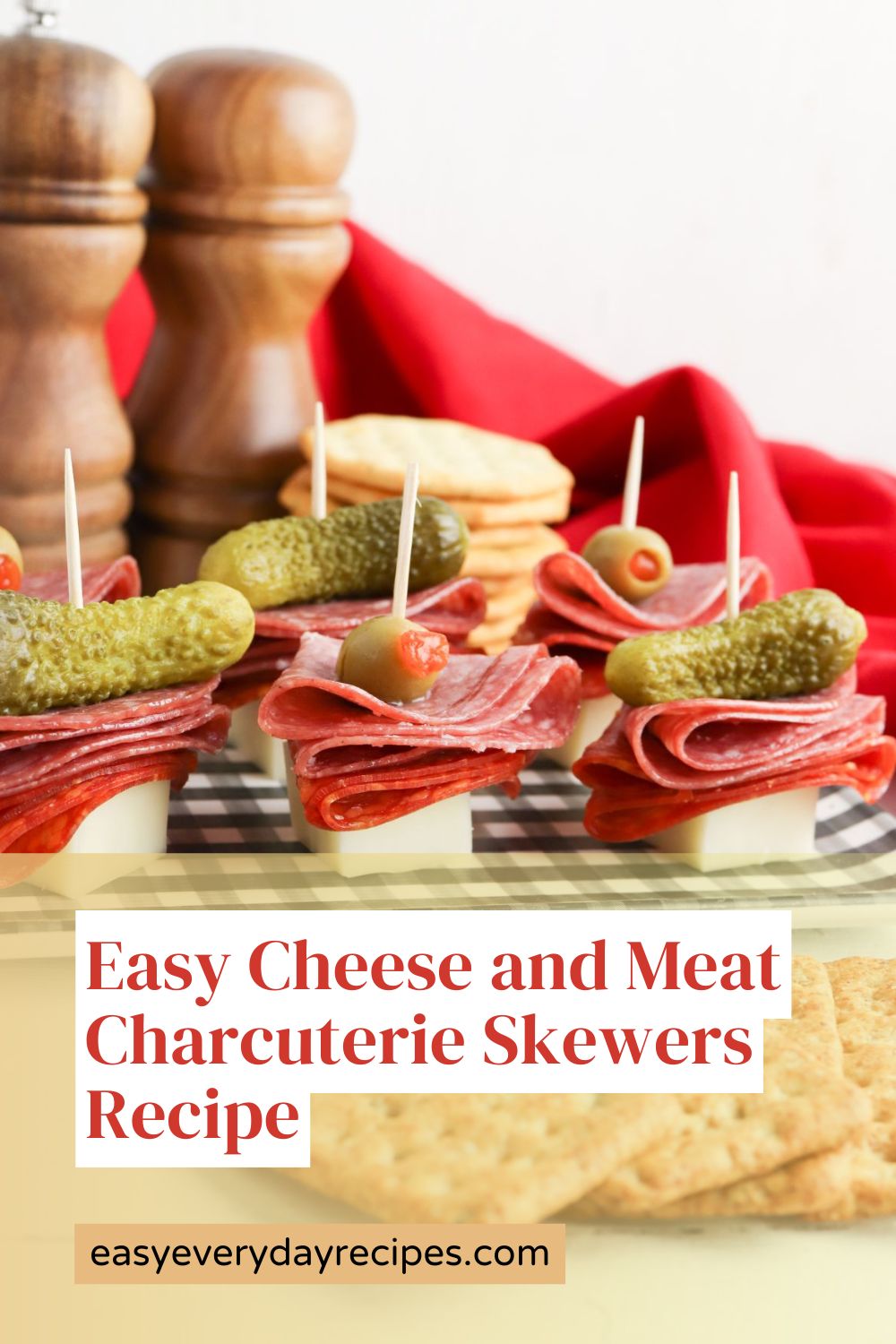 Easy Cheese and Meat Charcuterie Skewers Recipe 15 Easy Cheese and Meat Charcuterie Skewers Recipe pin