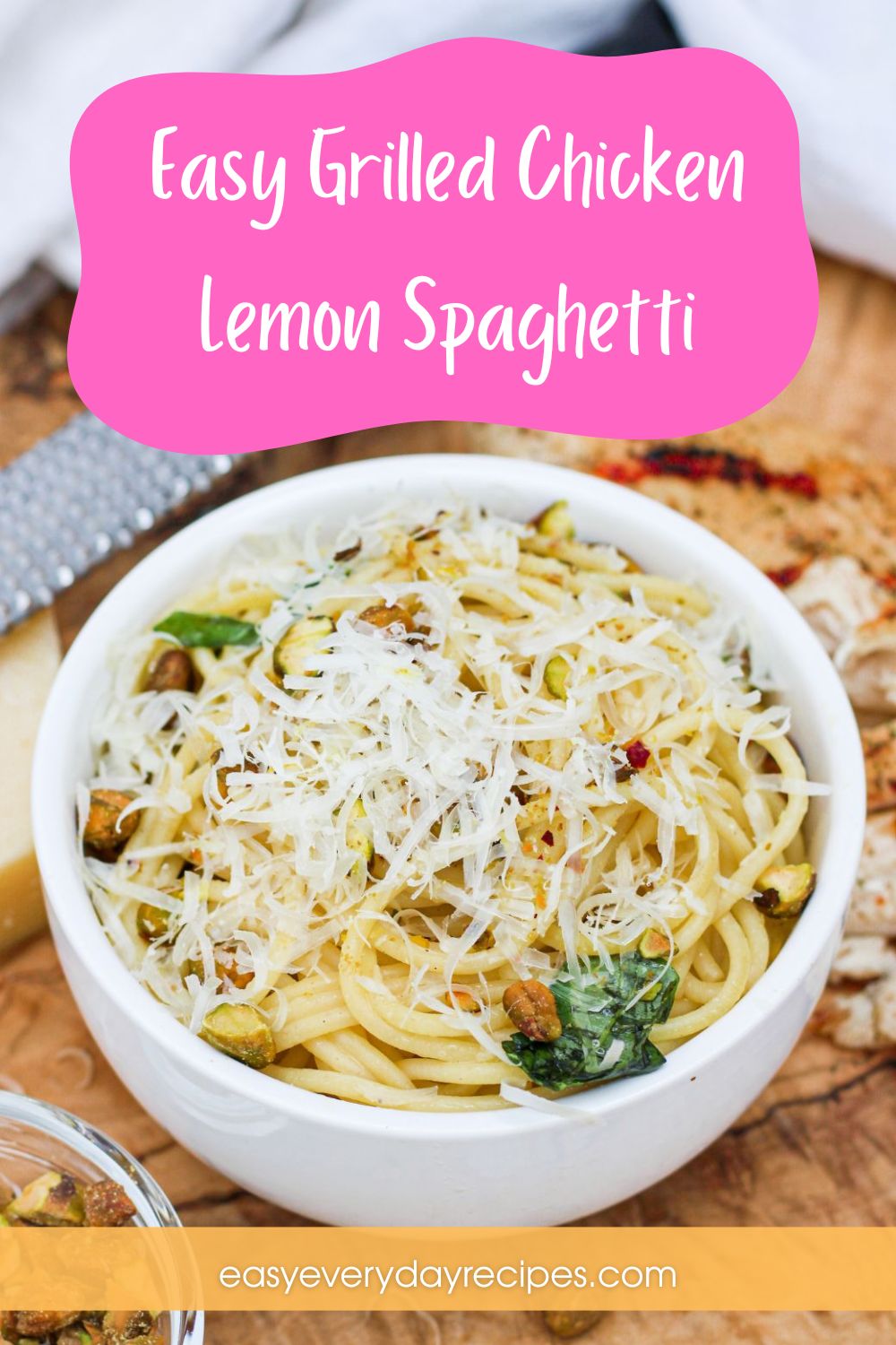 Easy Grilled Chicken Lemon Spaghetti 14 Easy Grilled Chicken Lemon Spaghetti pin