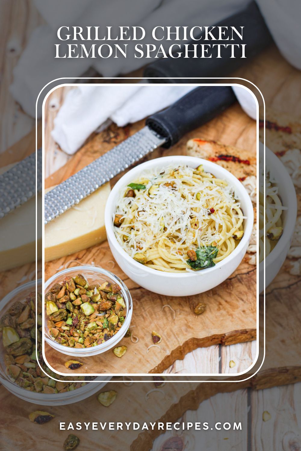 Easy Grilled Chicken Lemon Spaghetti 15 Grilled Chicken Lemon Spaghetti pin