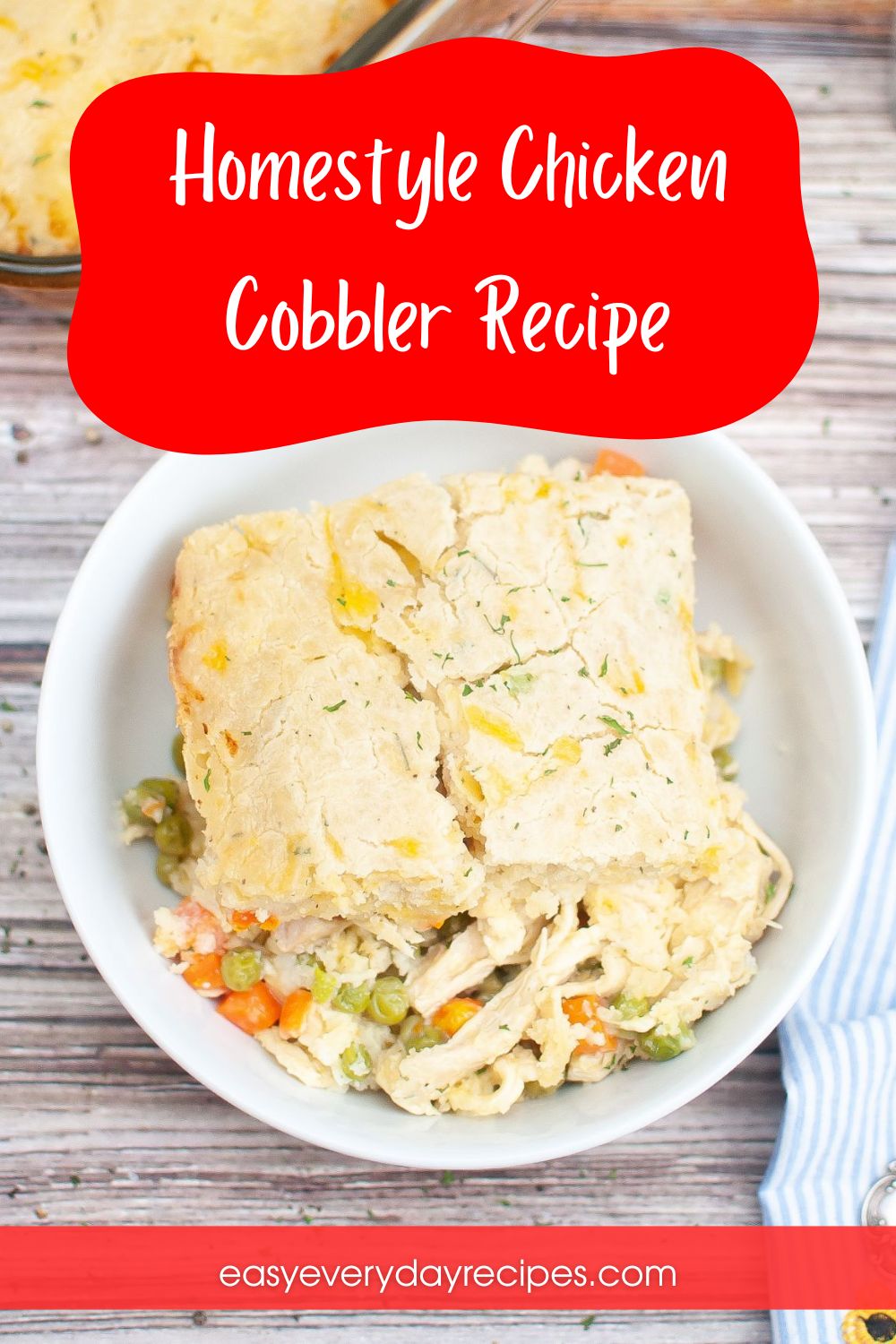 Homestyle Chicken Cobbler Recipe 10 Homestyle Chicken Cobbler Recipe pin