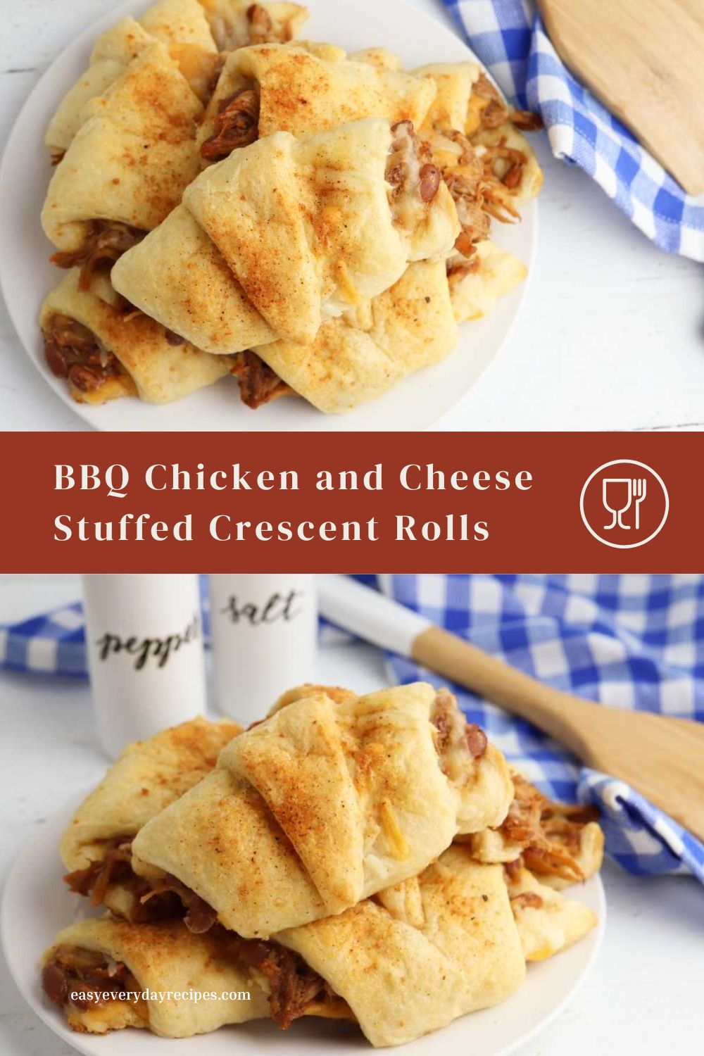 BBQ Chicken and Cheese Stuffed Crescent Rolls 13 BBQ Chicken and Cheese Stuffed Crescent Rolls pin