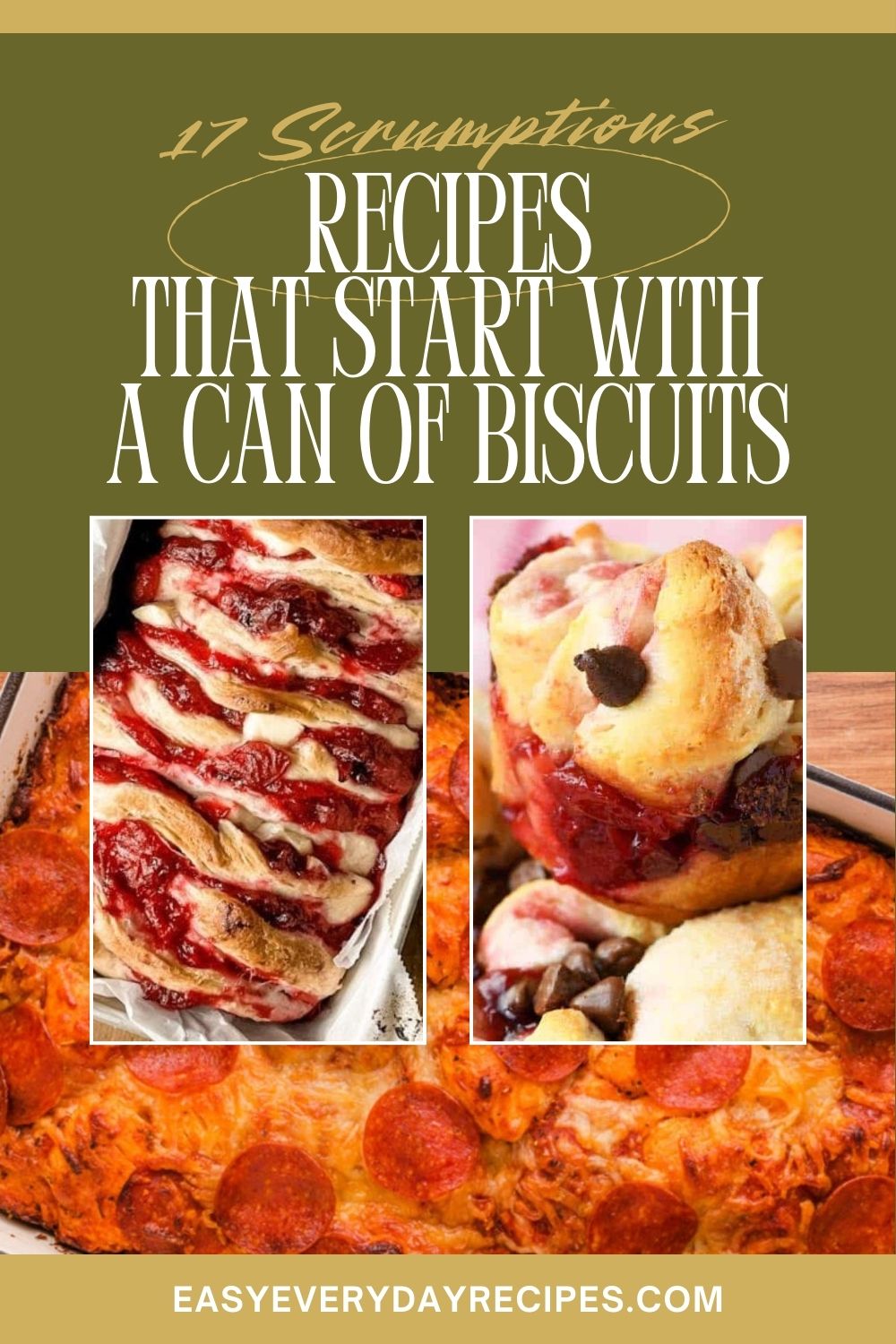 17 Scrumptious Recipes That Start with a Can of Biscuits 21 17 Scrumptious Recipes That Start with a Can of Biscuits pin