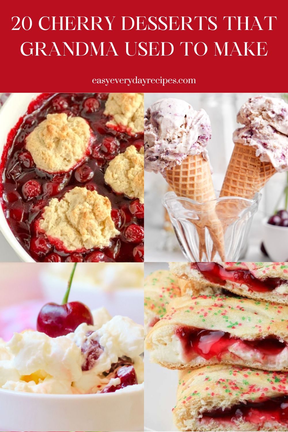 20 Cherry Desserts That Grandma Used to Make 24 20 Cherry Desserts That Grandma Used to Make pin