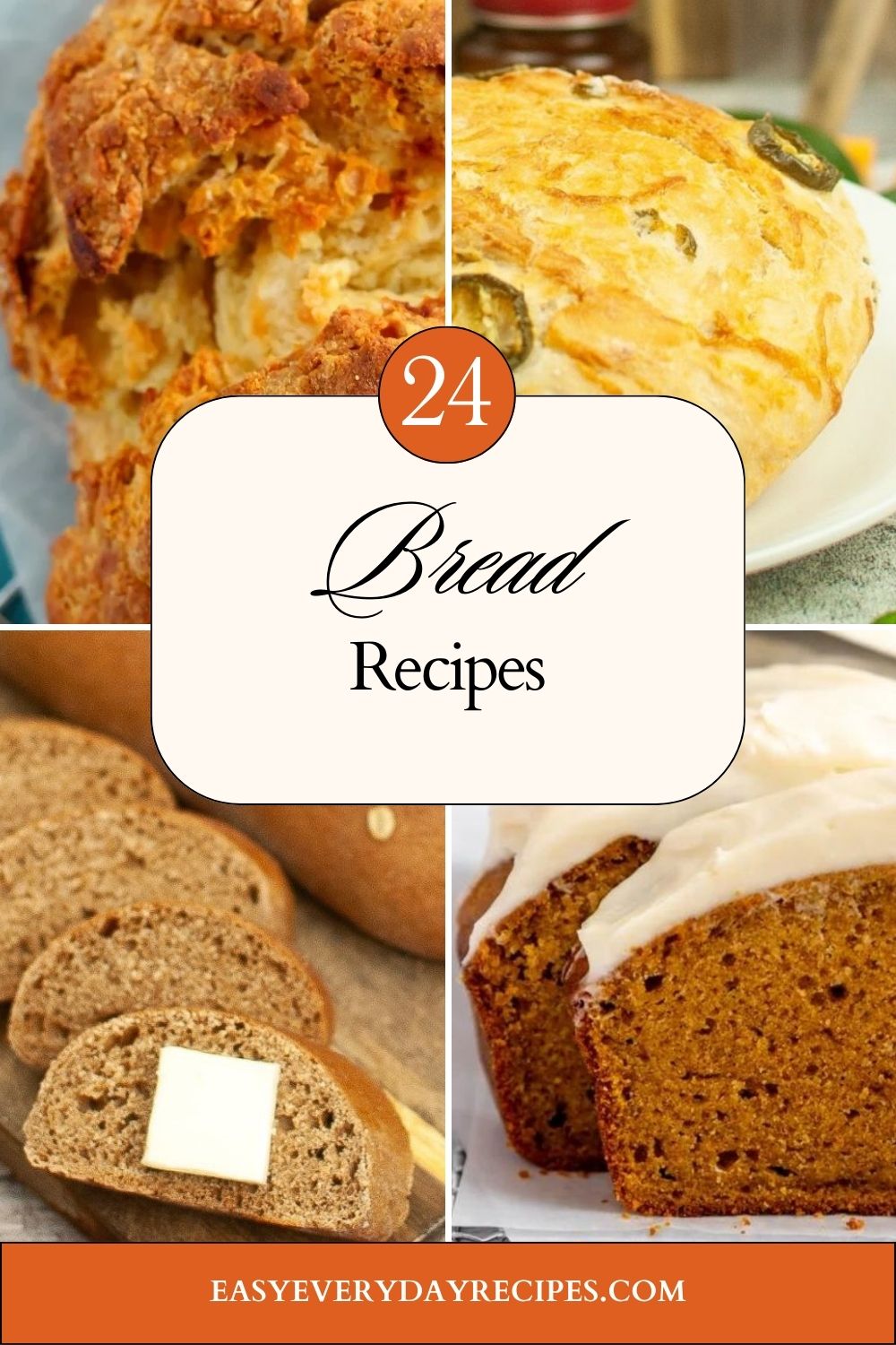 Best. Bread. Ever. 24 Bread Recipes That Are Worth the Time 28 24 Bread Recipes pin