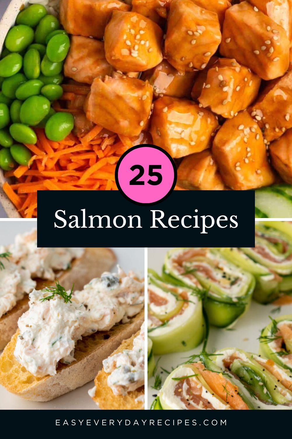 25 Not So Average Salmon Recipes 30 25 Salmon Recipes pin