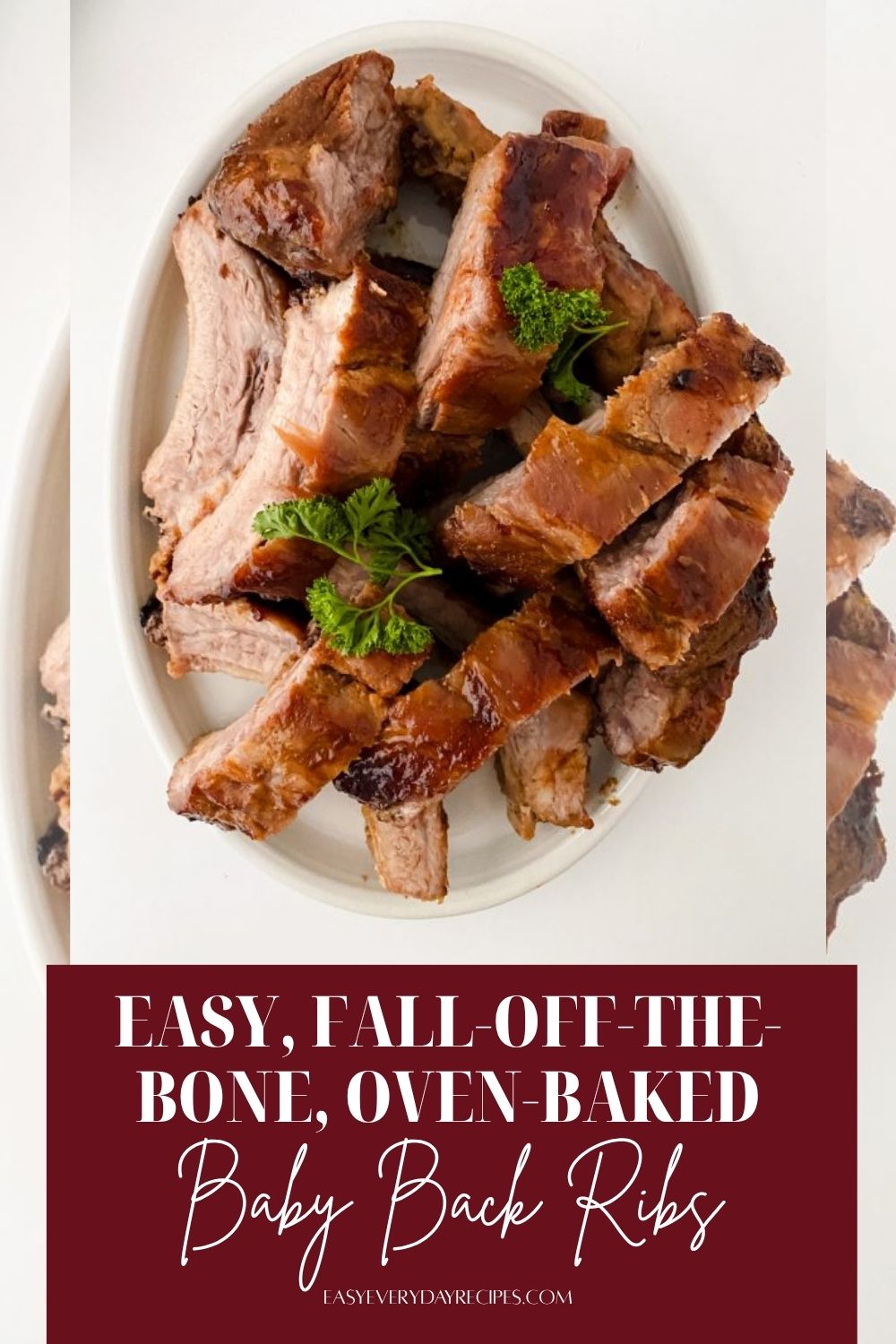 Easy, Fall-Off-the-Bone, Oven-Baked Baby Back Ribs 13 Easy Fall Off the Bone Oven Baked Baby Back Ribs pin 2