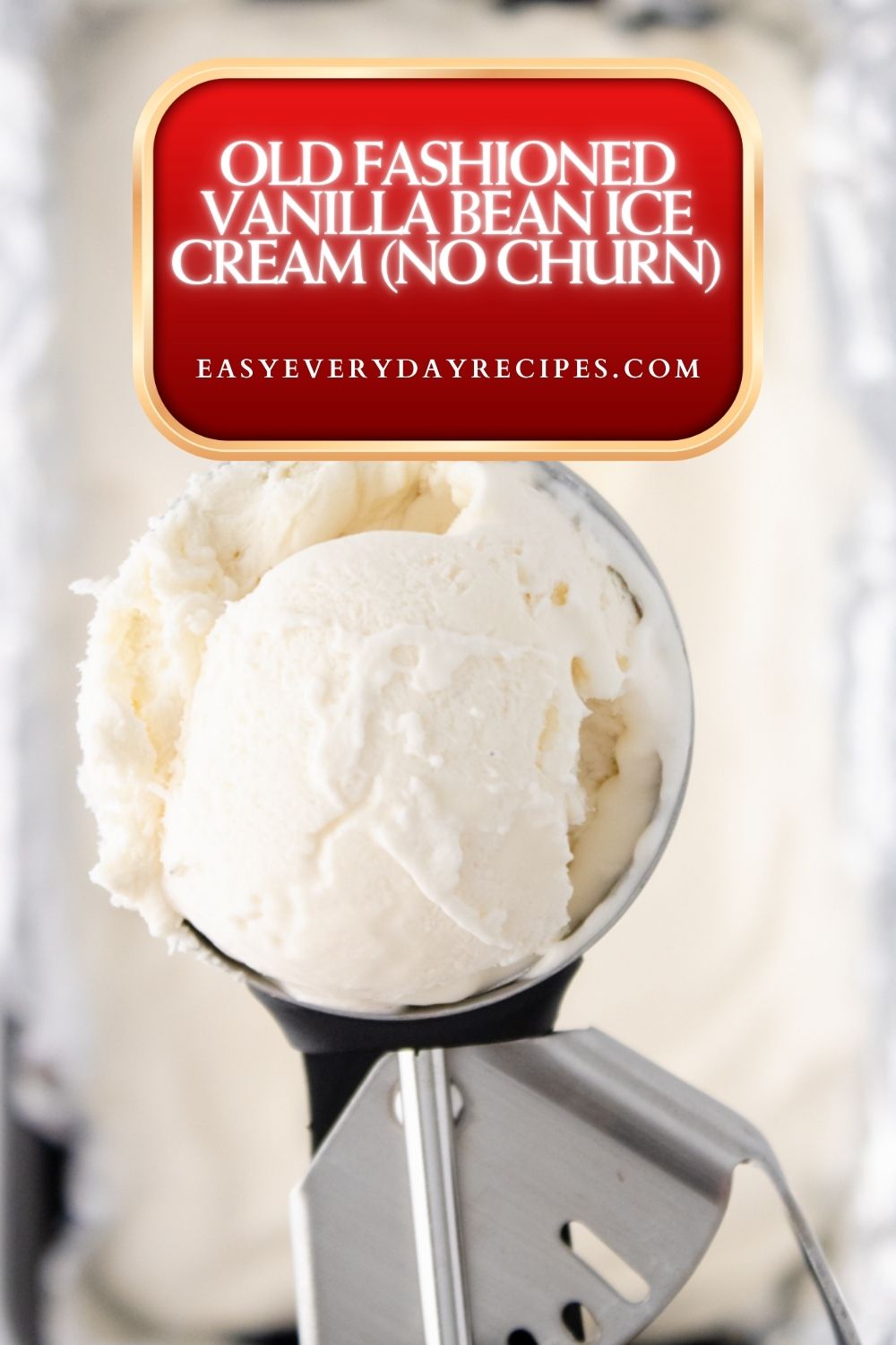 Old Fashioned Vanilla Bean Ice Cream (No Churn) 8 Old Fashioned Vanilla Bean Ice Cream No Churn pin