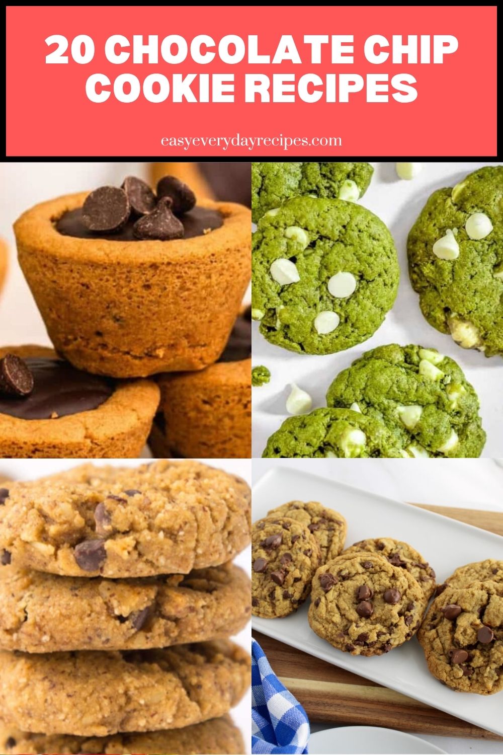 20 Chocolate Chip Cookie Recipes You Won’t Be Able to Put Down 27 20 Chocolate Chip Cookie Recipes pin