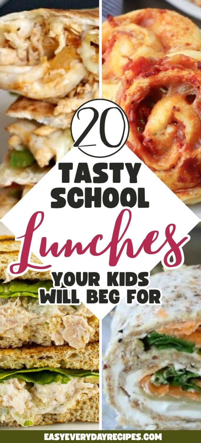 20 Tasty School Lunches Your Kids Will Beg For 25 20 Tasty School Lunches Your Kids Will Beg For pin