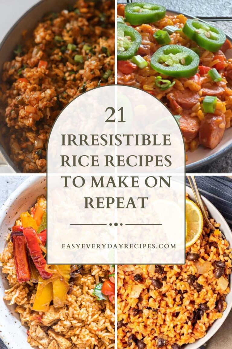 21 Irresistible Rice Recipes To Make On Repeat | Easy Everyday Recipes