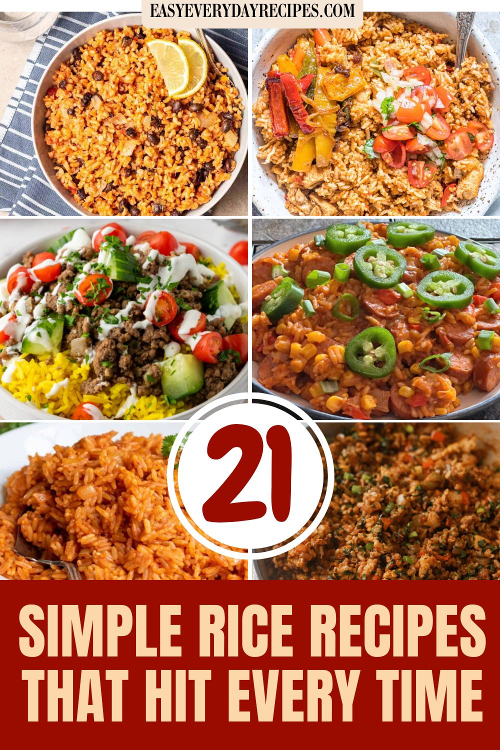 21 Irresistible Rice Recipes to Make on Repeat 25 21 Simple Rice Recipes That Hit Every Time pin