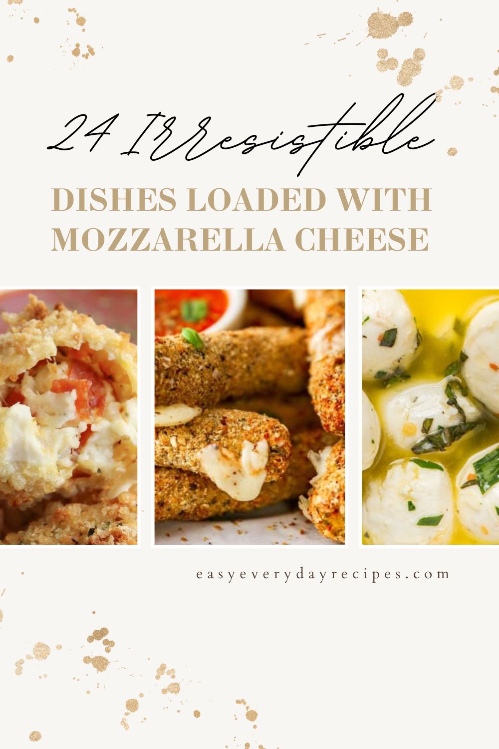24 Irresistible Dishes Loaded with Mozzarella Cheese 27 24 Irresistible Dishes Loaded with Mozzarella Cheese pin