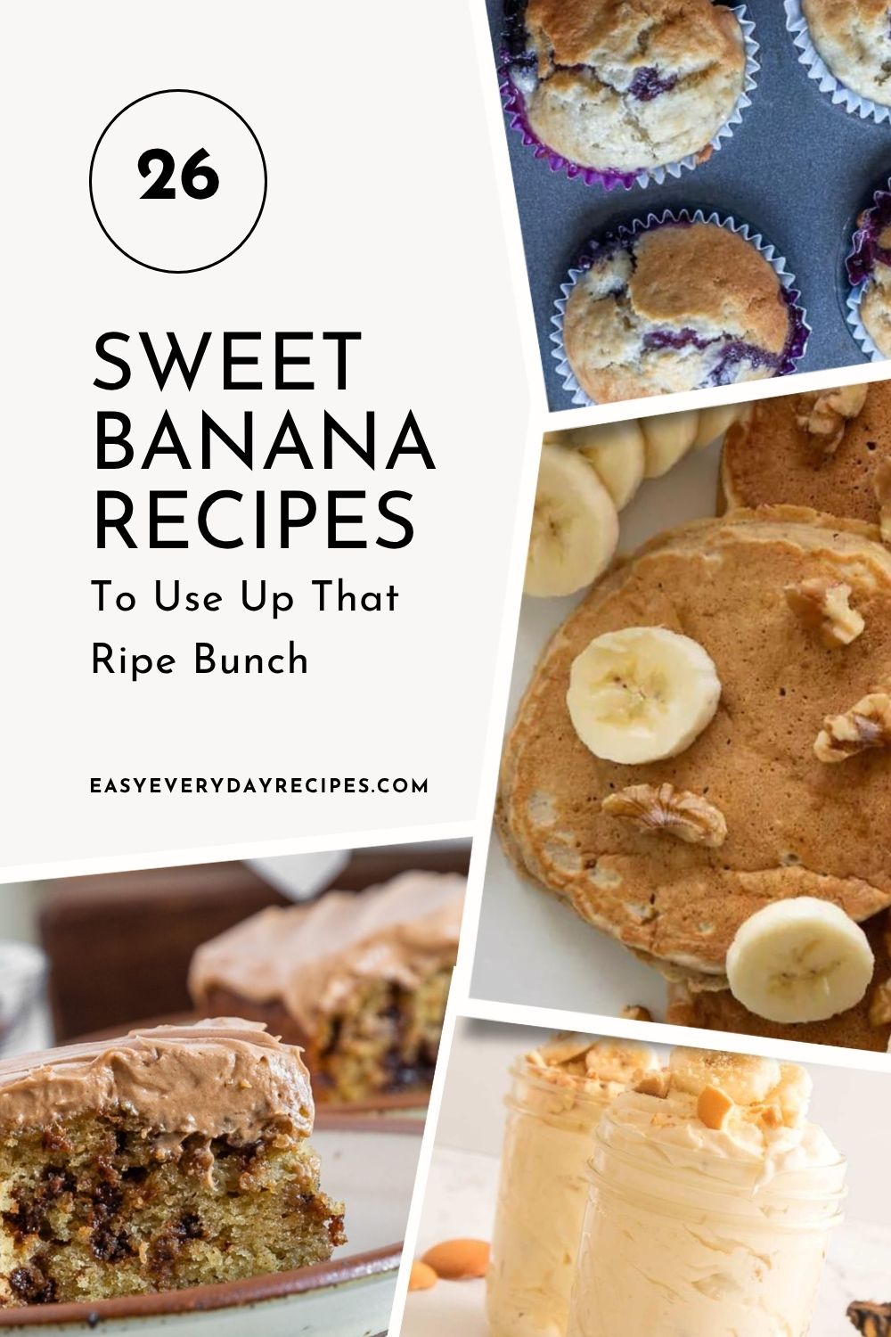 26 Sweet Banana Recipes to Use Up That Ripe Bunch 31 26 Sweet Banana Recipes to Use Up That Ripe Bunch pin