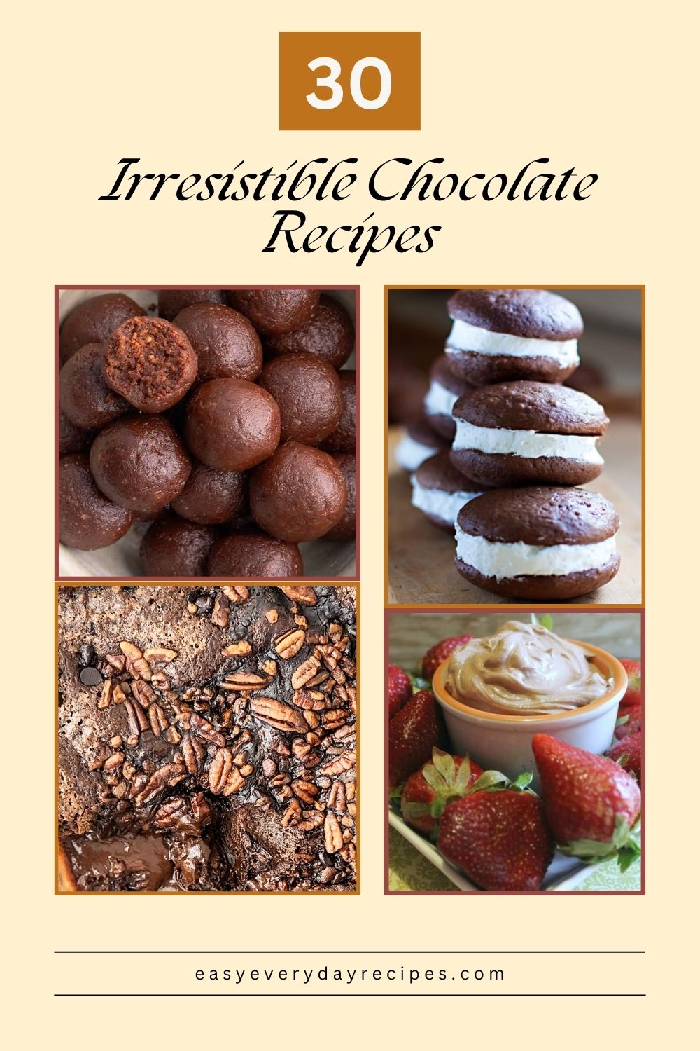 30 Irresistible Chocolate Recipes You Don't Have to Feel Guilty About Eating 34 30 Irresistible Chocolate Recipes You Dont Have to Feel Guilty About Eating pin 1
