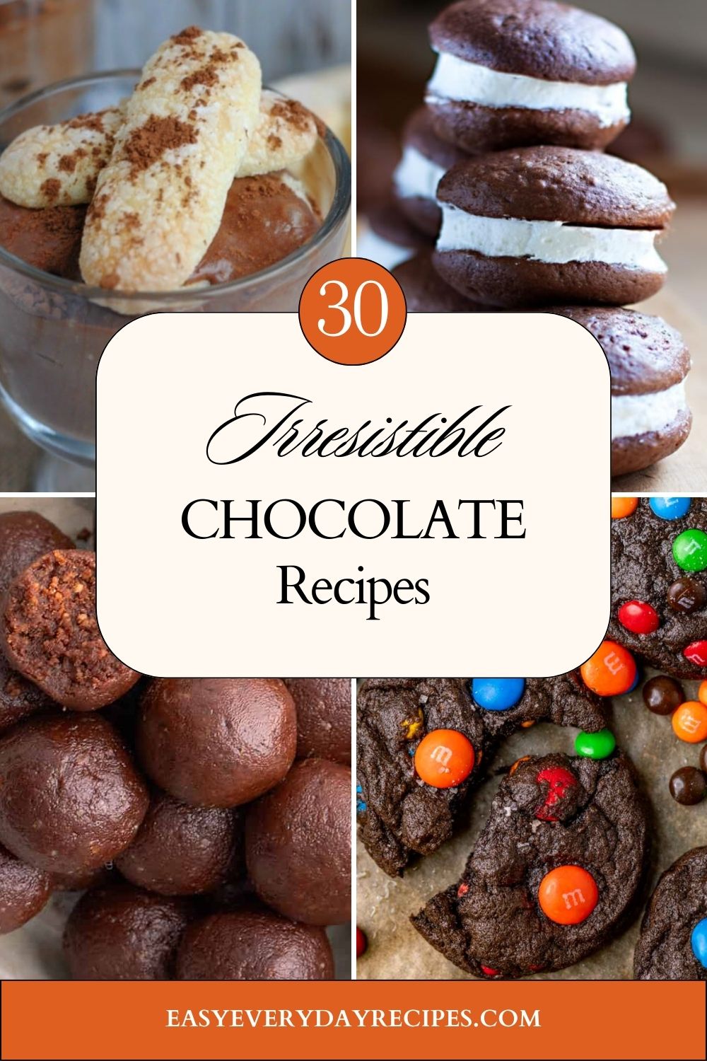 30 Irresistible Chocolate Recipes You Don't Have to Feel Guilty About Eating 33 30 Irresistible Chocolate Recipes pin