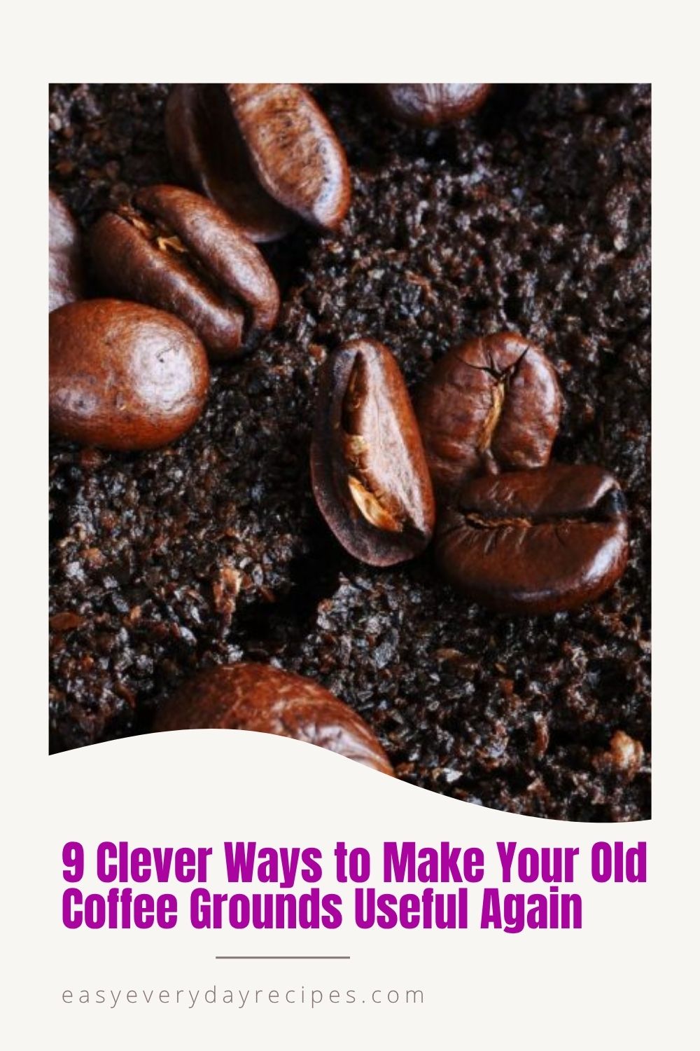 9 Clever Ways to Make Your Old Coffee Grounds Useful Again 14 9 Clever Ways to Make Your Old Coffee Grounds Useful Again pin