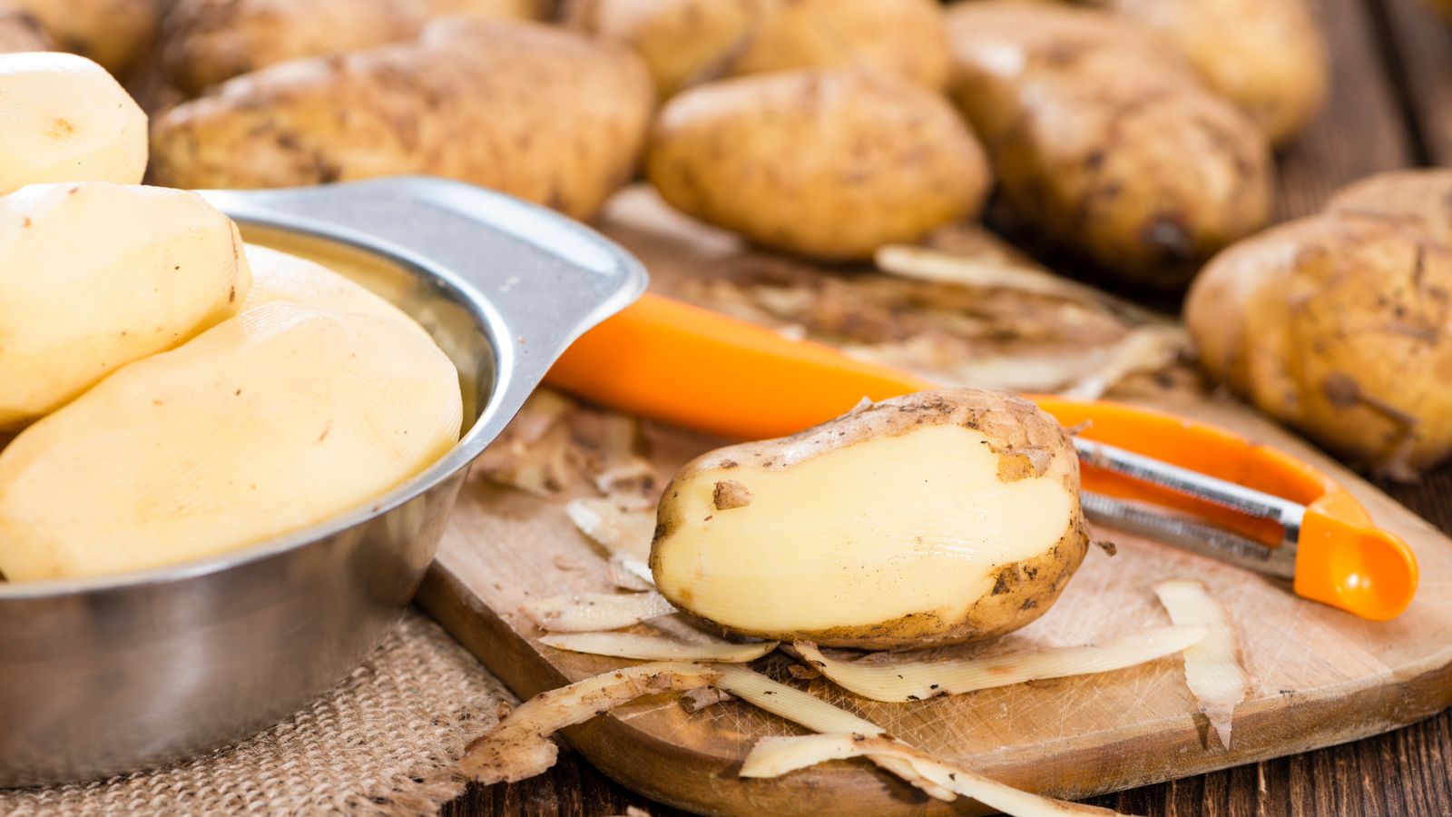 12 Foods You Should Never Put Down the Garbage Disposal 10 potato peels