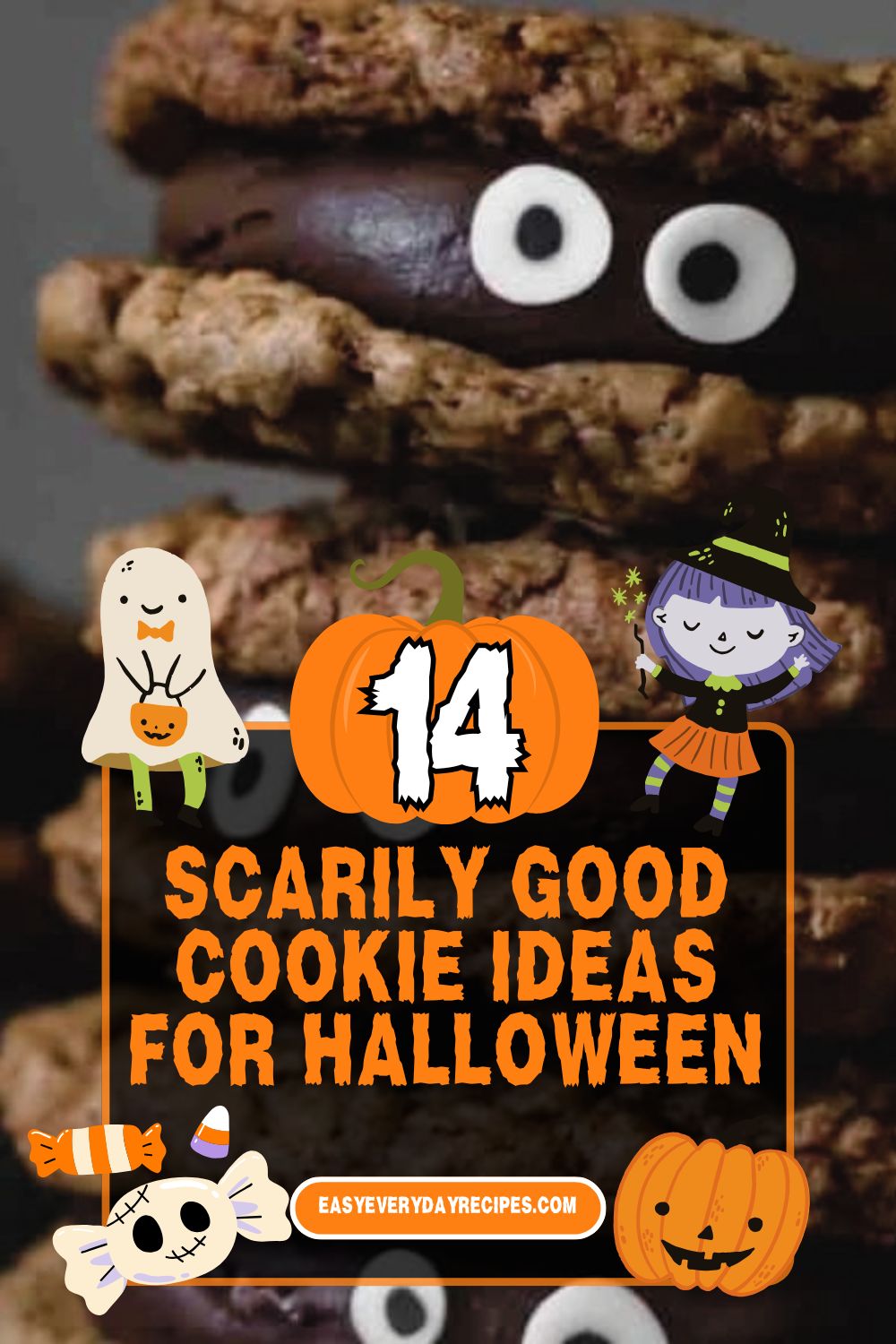 14 Scarily Good Cookie Ideas for Halloween 18 14 Scarily Good Cookie Ideas for Halloween pin