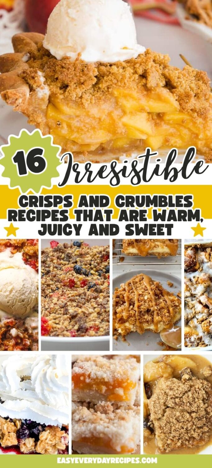16 Irresistible Crisps and Crumbles Recipes That Are Warm, Juicy and Sweet 22 16 Irresistible Crisps and Crumbles Recipes That Are Warm Juicy and Sweet pin