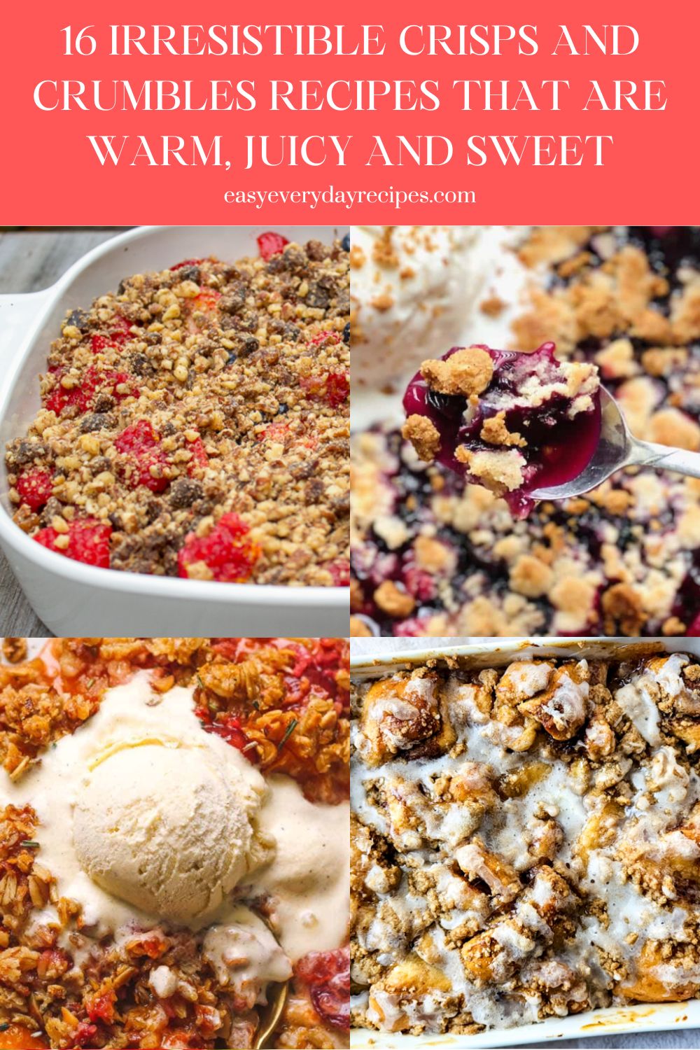 16 Irresistible Crisps and Crumbles Recipes That Are Warm, Juicy and Sweet 20 16 Irresistible Crisps and Crumbles Recipes That Are Warm Juicy and Sweet pin