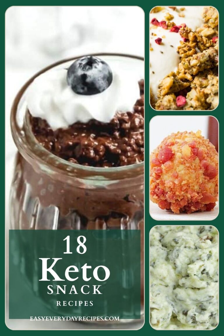 18 Keto Snack Recipes That'll Kick The Munchies To The Curb | Easy