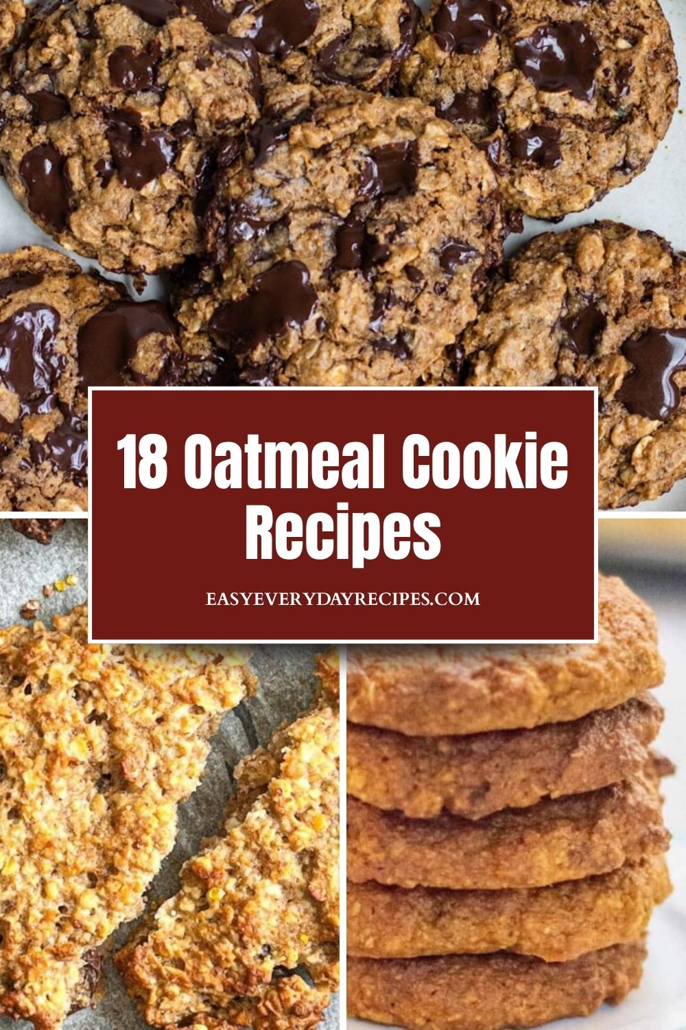 18 Oatmeal Cookie Recipes You'll Be Baking All Year Long 24 18 Oatmeal Cookie Recipes pin