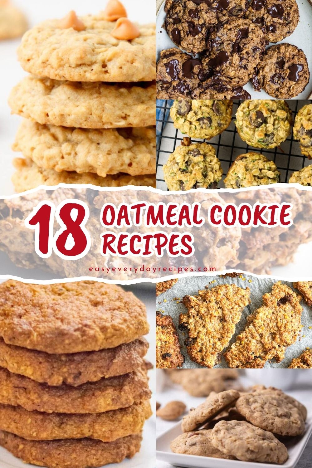 18 Oatmeal Cookie Recipes You'll Be Baking All Year Long 23 18 Oatmeal Cookie Recipes pin