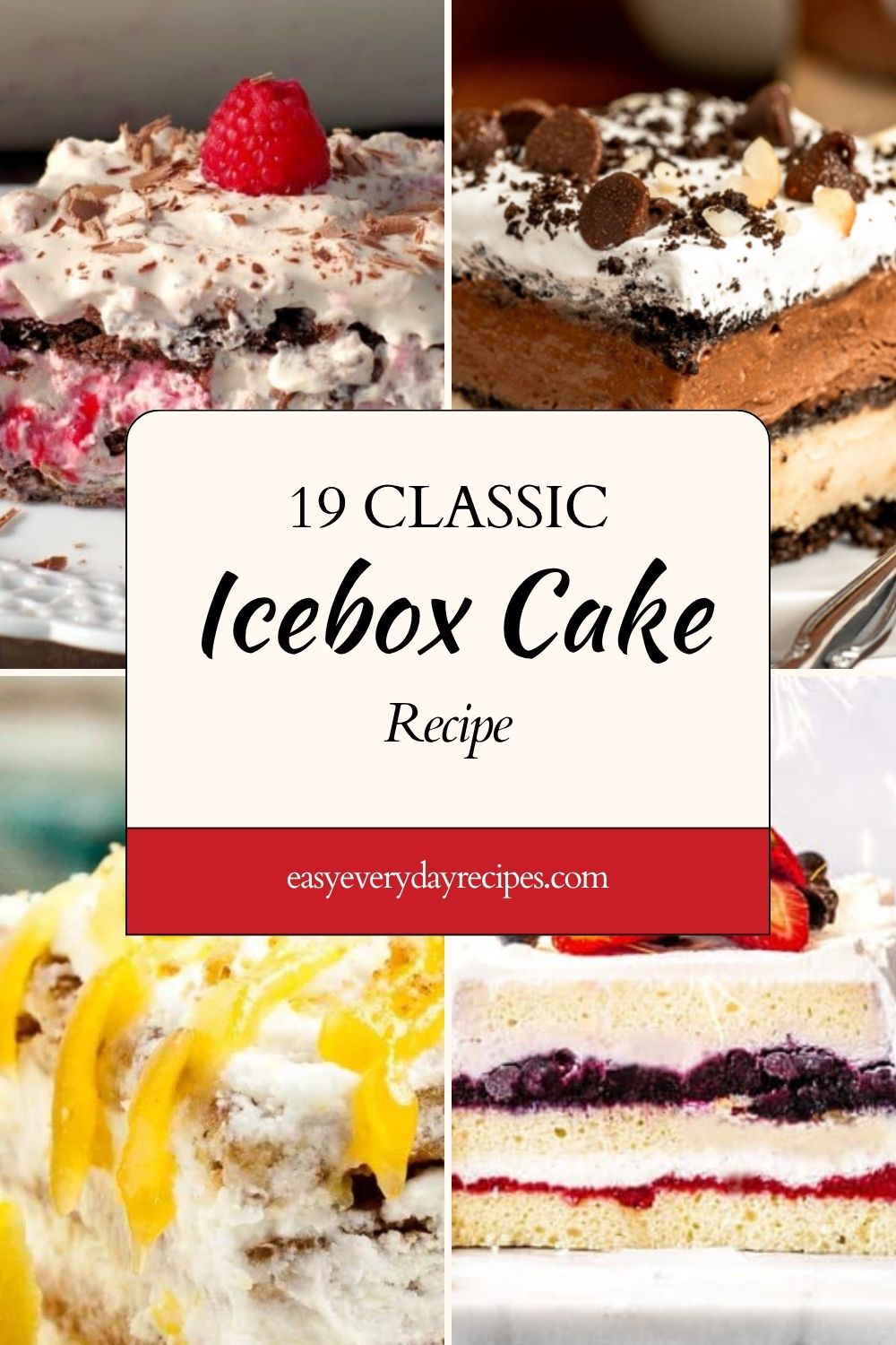 19 Classic Icebox Cake Recipes That Are Really Good 25 19 Classic Icebox Cake Recipes pin
