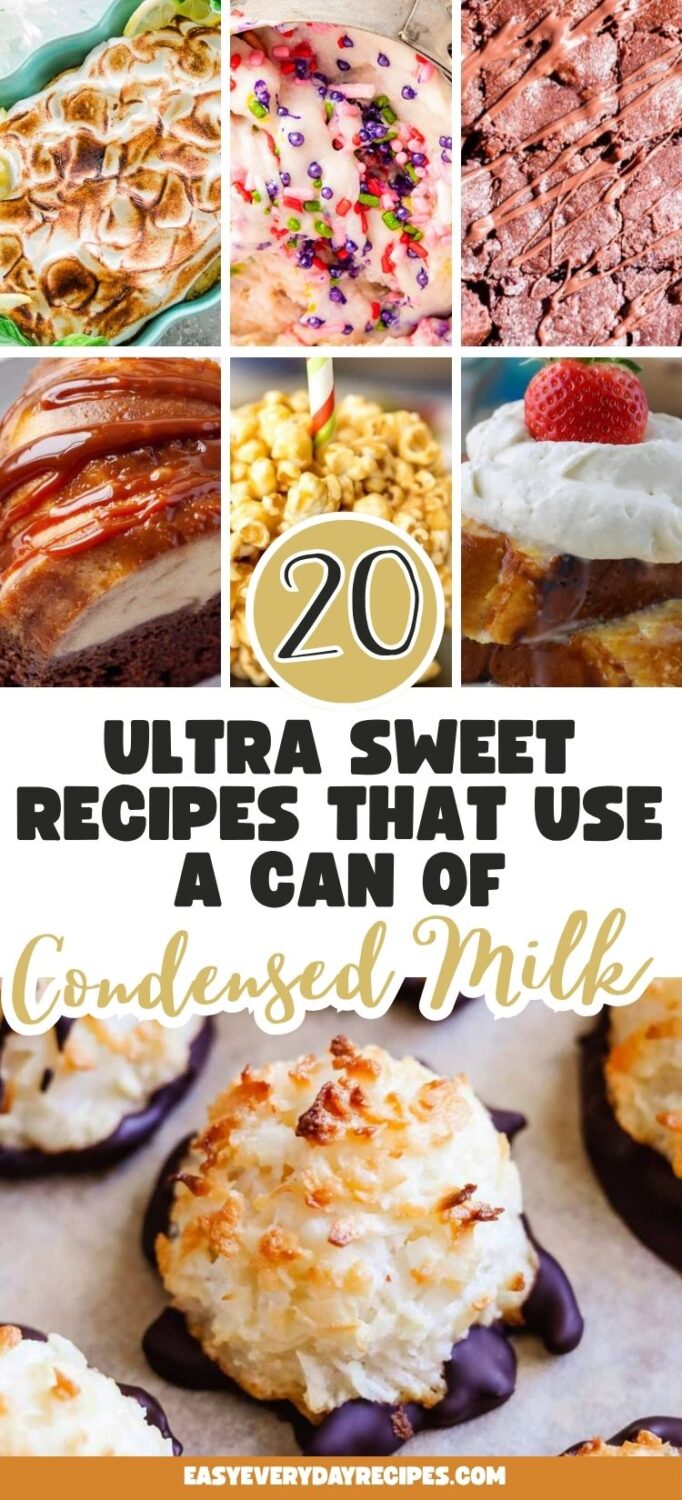 20 Ultra Sweet Recipes That Use a Can of Condensed Milk 23 20 Ultra Sweet Recipes That Use a Can of Condensed Milk pin