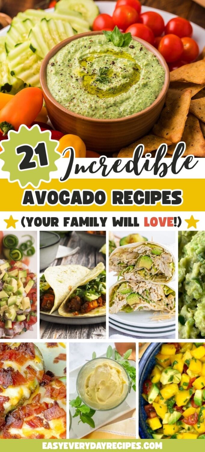 21 Incredible Avocado Recipes You Have to Taste 25 21 Incredible Avocado Recipes pin