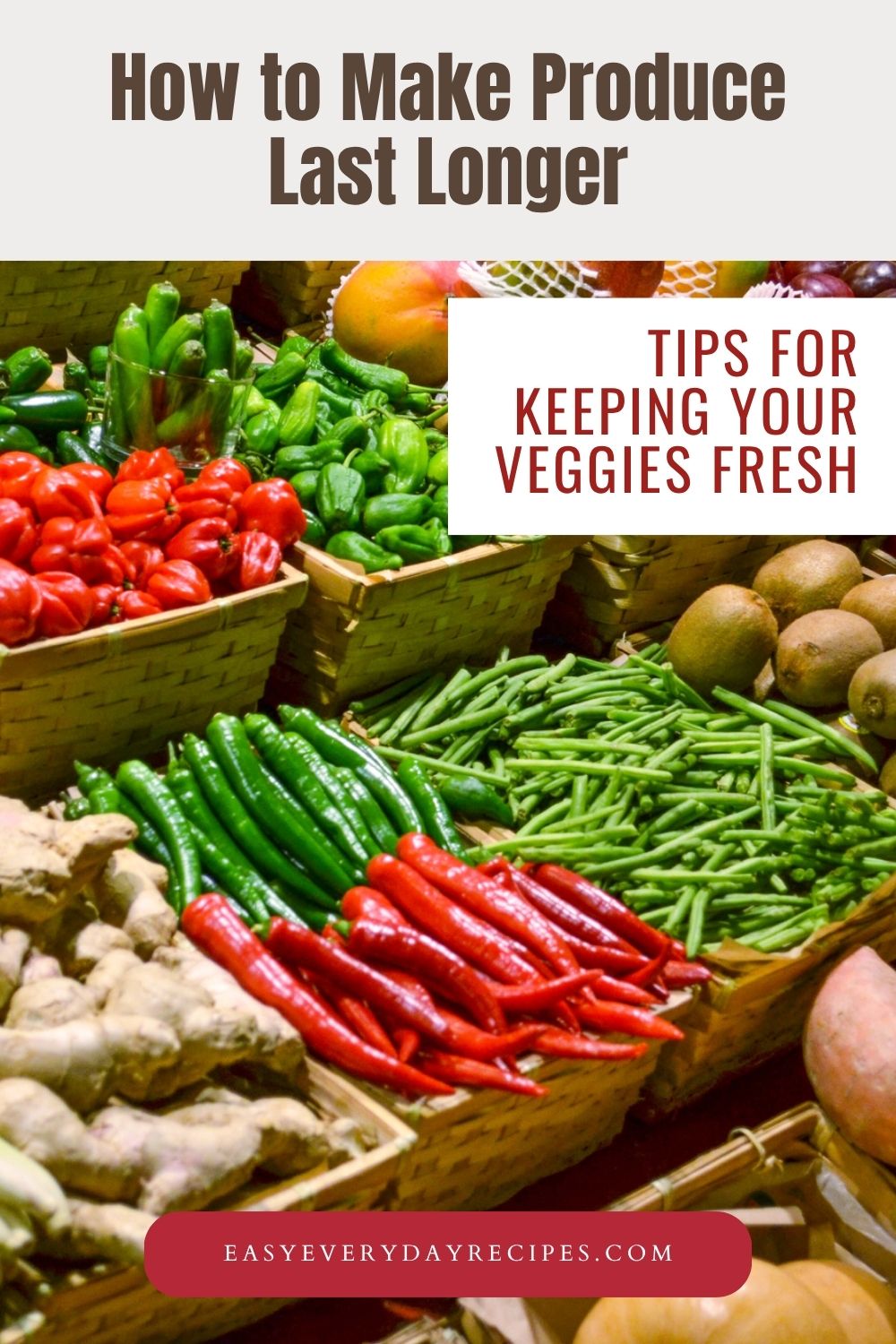 How to Make Produce Last Longer: Tips for Keeping Your Veggies Fresh 21 How to Make Produce Last Longer Tips for Keeping Your Veggies Fresh pin
