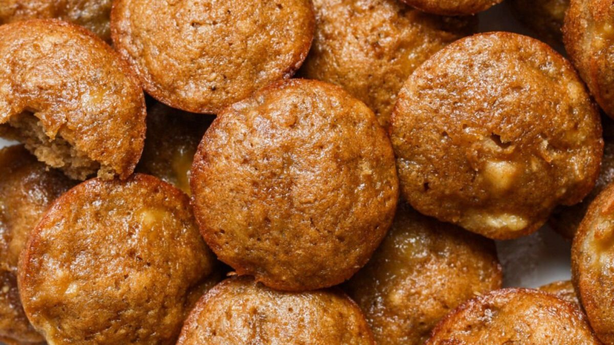 Mini Banana Muffins